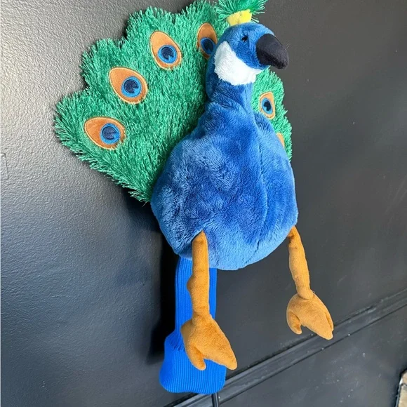 Daphne Peacock Golf Driver Head Cover - Picture 3 of 3